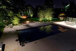 backyard nightlighting